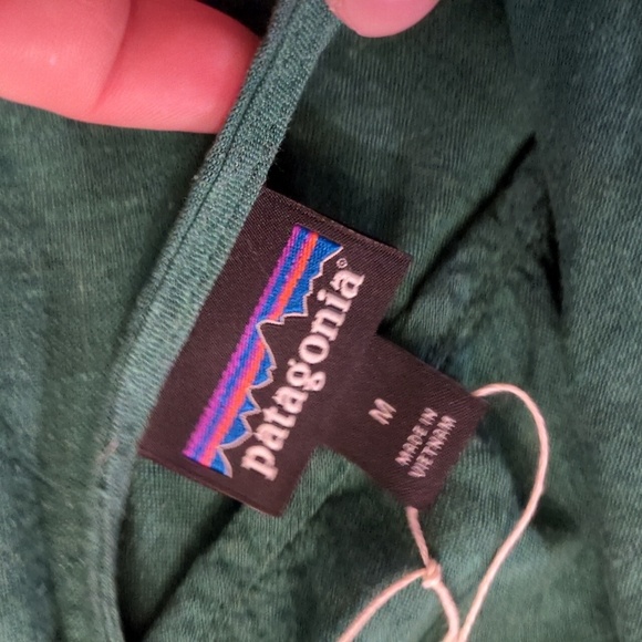 PATAGONIA Womens Garden Island Jumpsuit Whole Weave Conifer Green Size Medium - Picture 5 of 10